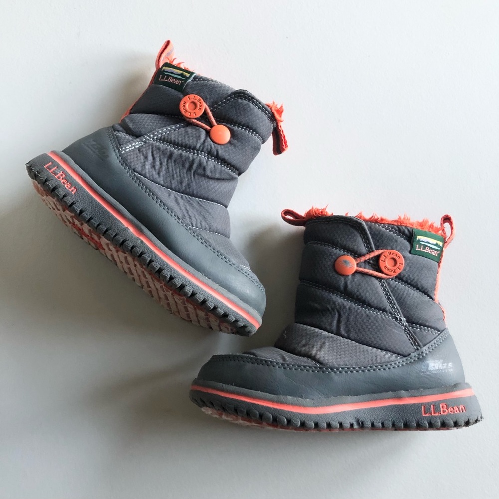 L.L. Bean Winter Snow Boots Toddler Boy Size 8